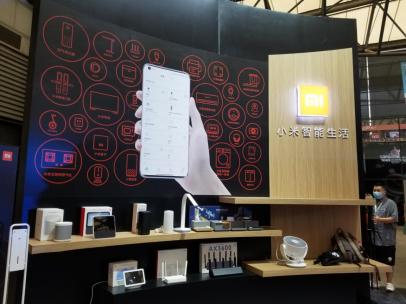 China Joy 的E区第一家，小米公司做好“看门人”