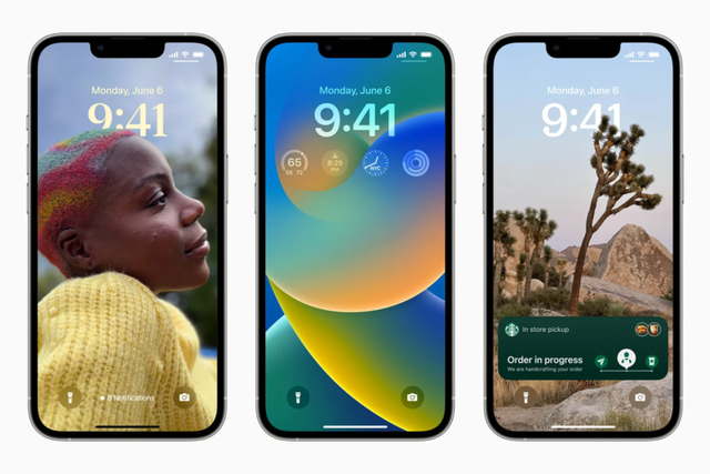 iPhone也能设置“主题”iOS 16支持自定义锁屏